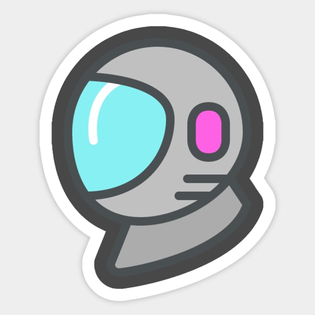 astronaut Sticker by Pavlushkaaa